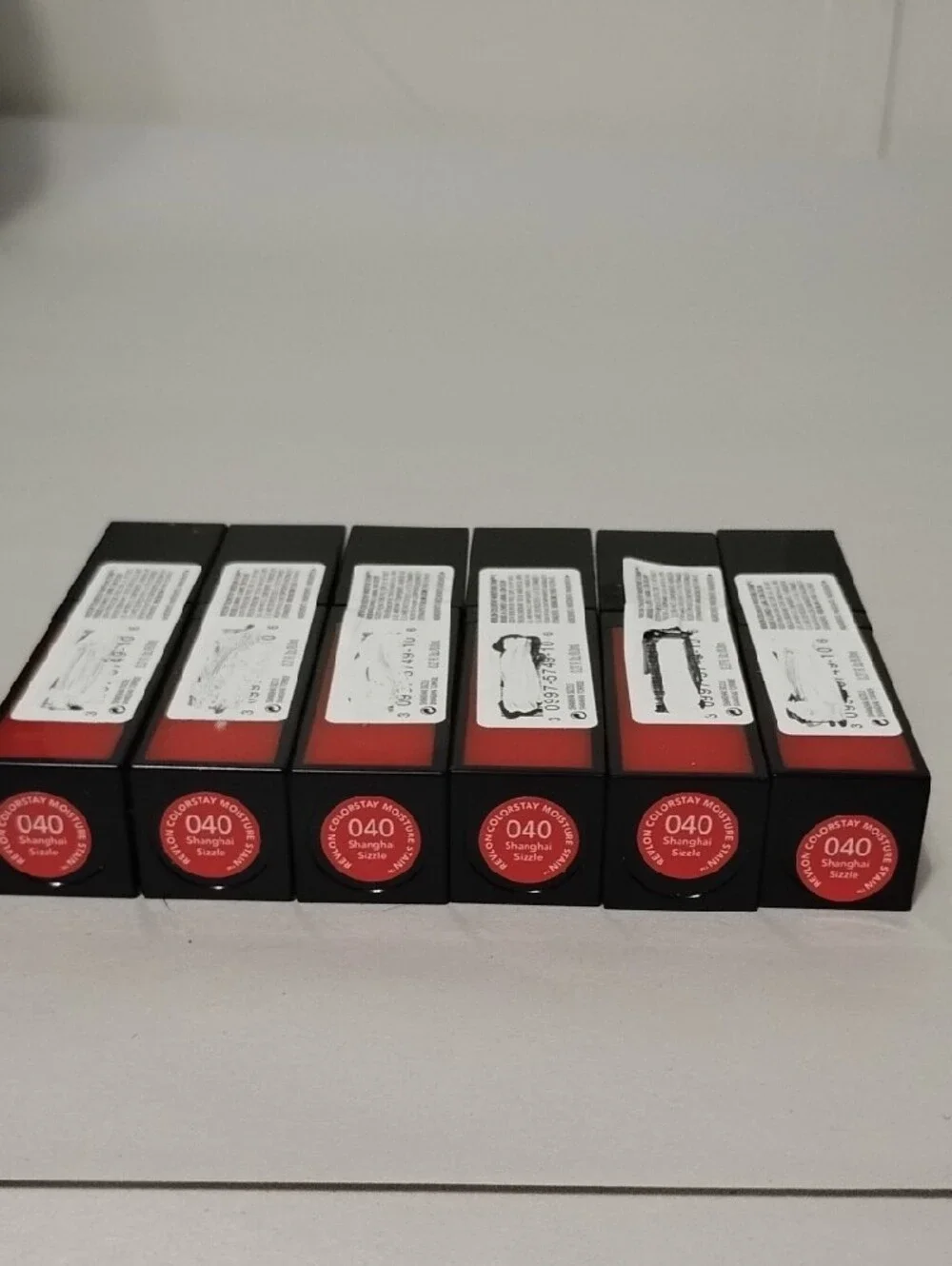 Revlon Red ColorStay Moisture Stain Set of‎ Six